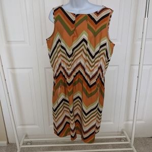 MPH Collection Chevron Women's Tank Dress